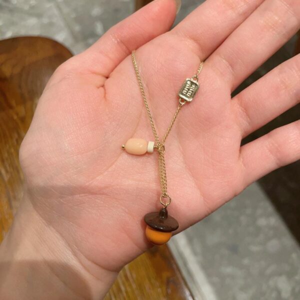 replica,repliche,fake,1:1,earrings,bracelet,ring,jewelry Collana con lettera Miu Miu ️(SD57J)