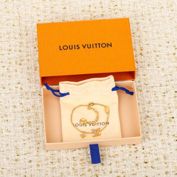 replica,repliche,fake,1:1,earrings,bracelet,ring,jewelry Set di collane LV Rose Red (M6MJS)