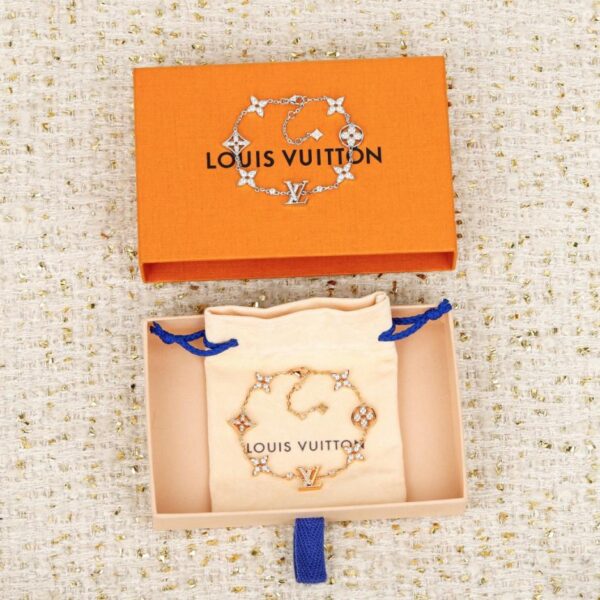 Bracciale della collezione di gioielli Louis Vuitton Idylle Blossom (RMWQ1)