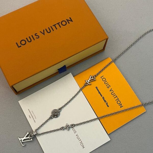 replica,repliche,fake,1:1,earrings,bracelet,ring,jewelry Collana con ciondolo LV Dimension (0M9QF)