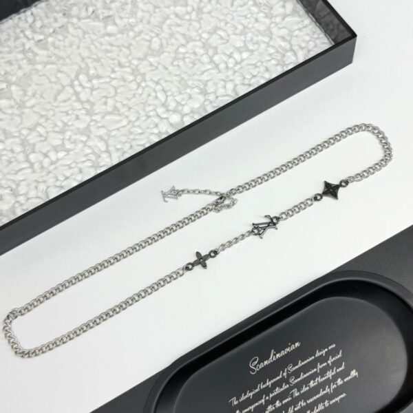 replica,repliche,fake,1:1,earrings,bracelet,ring,jewelry Collana LV INSTINCT (4YAYP)