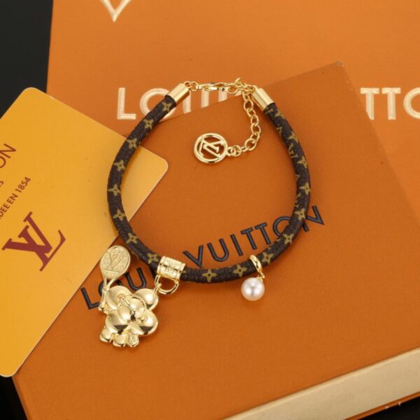 Bracciale reversibile LV Circle da uomo e da donna (4SPBH)