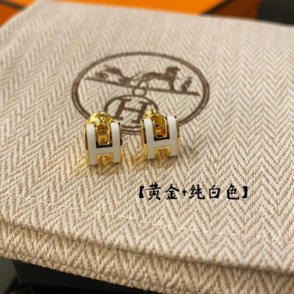 replica,repliche,fake,1:1,earrings,bracelet,ring,jewelry Orecchini Hermes mini popH (HPDRY)