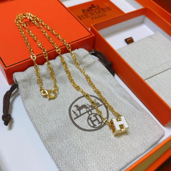 replica,repliche,fake,1:1,earrings,bracelet,ring,jewelry Collana Hermès (C9TIJ)