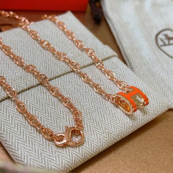 replica,repliche,fake,1:1,earrings,bracelet,ring,jewelry Collana Hermès (IMT04)