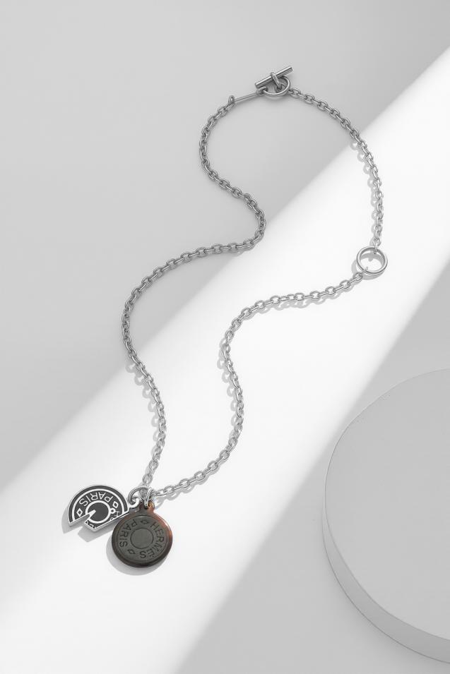 replica,repliche,fake,1:1,earrings,bracelet,ring,jewelry Collana con fibbia a disco bicolore Hermes (NSR3P) replica,repliche,fake,1:1,earrings,bracelet,ring,jewelry Collana con fibbia a disco bicolore Hermes (NSR3P)