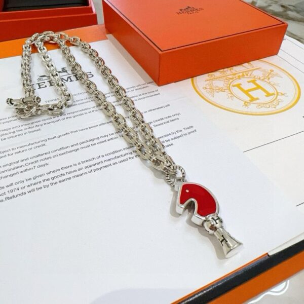 replica,repliche,fake,1:1,earrings,bracelet,ring,jewelry Collana Hermes Pig Nose H, serie di gioielli (3PUNI)