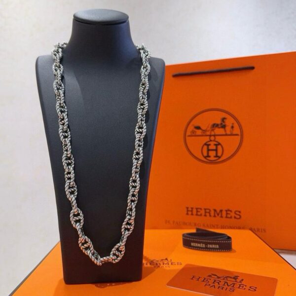 replica,repliche,fake,1:1,earrings,bracelet,ring,jewelry Collana Hermès (S4J76)