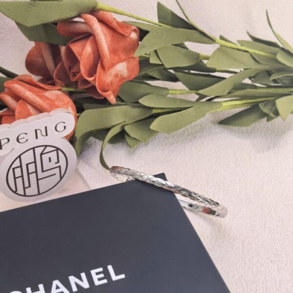 replica,repliche,fake,1:1,earrings,bracelet,ring,jewelry Bracciale Chanel senza diamanti, versione stretta, placcato oro 18 carati, colore spesso, con conservazione (6LZ53)