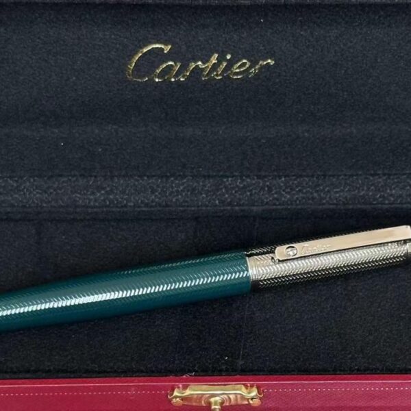 replica,repliche,fake,1:1,earrings,bracelet,ring,jewelry Penna a sfera Cartier Signature, nuovo modello (E1BGV)