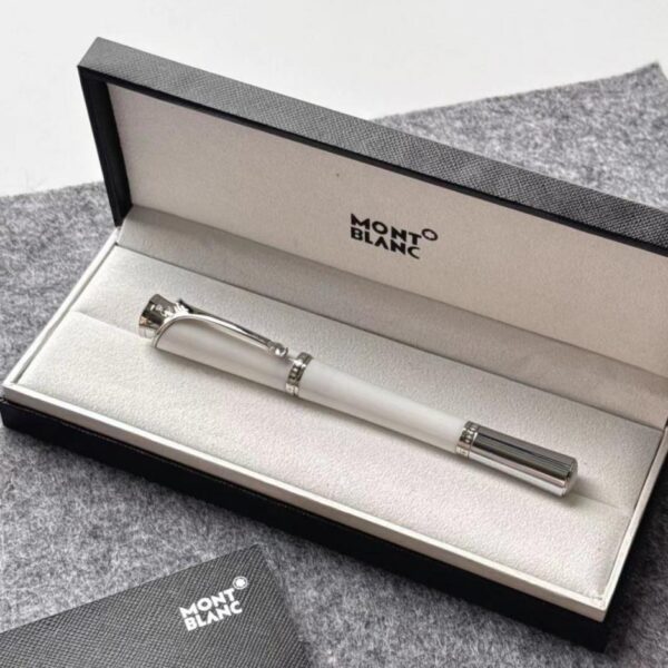 replica,repliche,fake,1:1,earrings,bracelet,ring,jewelry Penna Montblanc Writers Edition Kelly Silver Carving Signature, nuovo modello (Montblanc (M0YMC)
