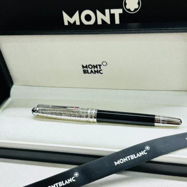 replica,repliche,fake,1:1,earrings,bracelet,ring,jewelry Penna stilografica Mont Blanc Signature, penna a sfera, nuovo stile (80Y)