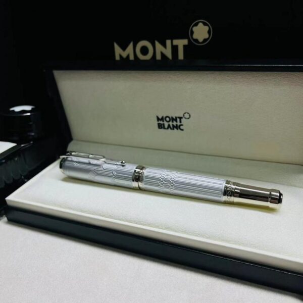 replica,repliche,fake,1:1,earrings,bracelet,ring,jewelry Penna stilografica Mont Blanc Signature, penna a sfera, nuovo modello (KF55Z)