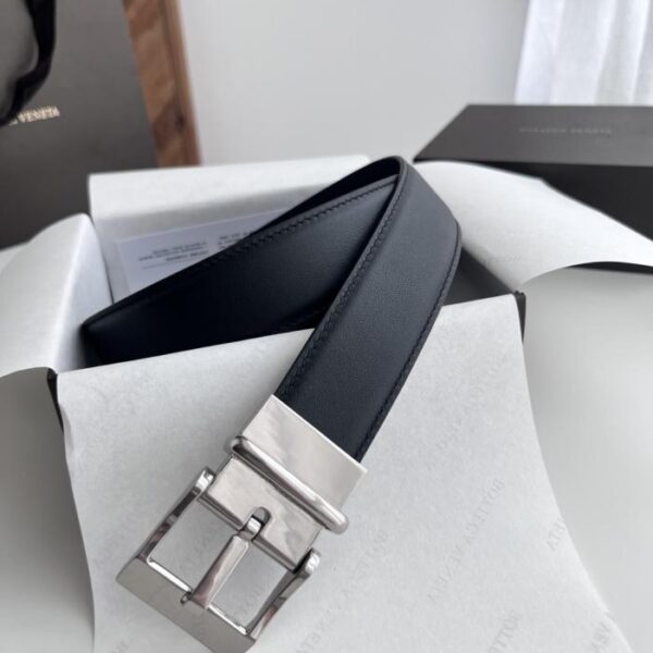 replica,repliche,fake,1:1,earrings,bracelet,ring,jewelry Cintura da uomo BV New Double-Sided in pelle di vitello italiana (QD7O7)