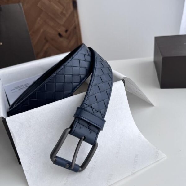 replica,repliche,fake,1:1,earrings,bracelet,ring,jewelry Cintura intrecciata da uomo BV New Intreccio in pelle di vitello opaca italiana (Q6UPT)
