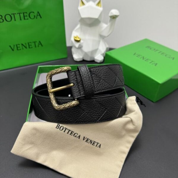 replica,repliche,fake,1:1,earrings,bracelet,ring,jewelry BOTTEGA VENETA Pelle di vacchetta grana litchi intrecciata a mano da 4,0 cm (FO6R1)
