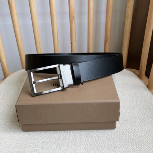 replica,repliche,fake,1:1,earrings,bracelet,ring,jewelry Nuova borsa Burberry in vitello con sincronizzazione al bancone e fibbia a forma di B placcata in palladio, larghezza 3,5 cm (2CIKU)