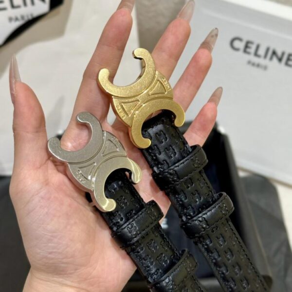 replica,repliche,fake,1:1,earrings,bracelet,ring,jewelry Cintura da donna Celine 2,5 cm (1UHK2)