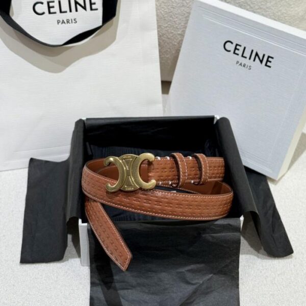 replica,repliche,fake,1:1,earrings,bracelet,ring,jewelry Cintura da donna Celine (2,5 cm, Q7Q94)