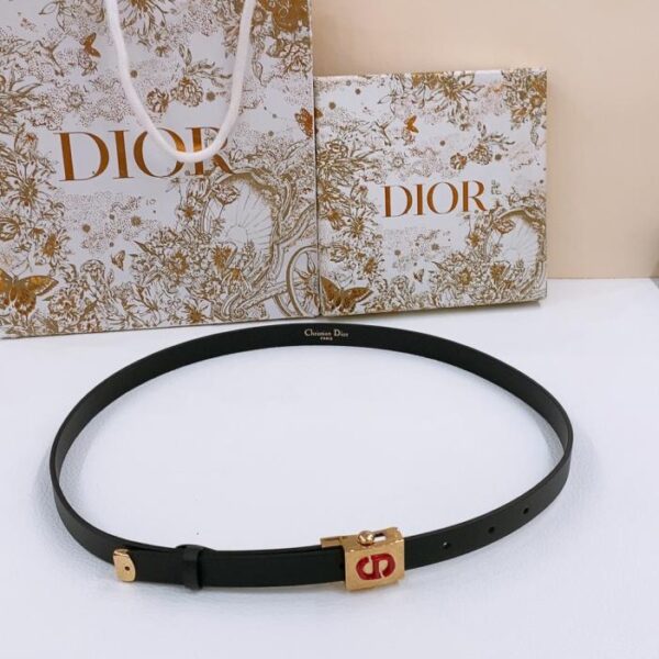 replica,repliche,fake,1:1,earrings,bracelet,ring,jewelry Cintura Dior in politecnica con fibbia placcata oro (YXG3E)