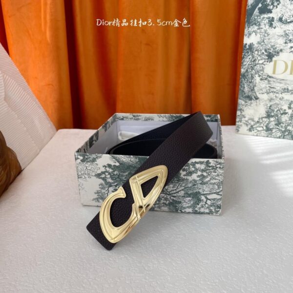 replica,repliche,fake,1:1,earrings,bracelet,ring,jewelry Cintura Dior in ottone rivestito in metallo 35 mm (WT0GP)
