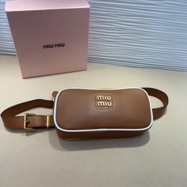 replica,repliche,fake,1:1,earrings,bracelet,ring,jewelry Cintura in pelle MiuMiu (4P45Z)