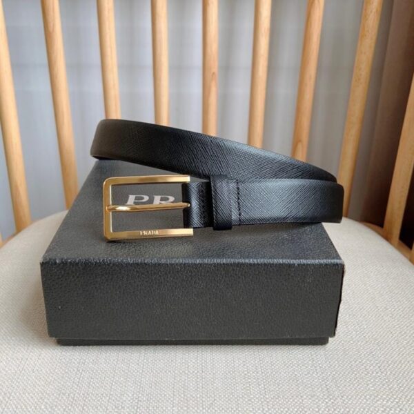 replica,repliche,fake,1:1,earrings,bracelet,ring,jewelry Cintura PRADA modello contatore ultimo semplice e squisita 3,0 cm (1SHWI)
