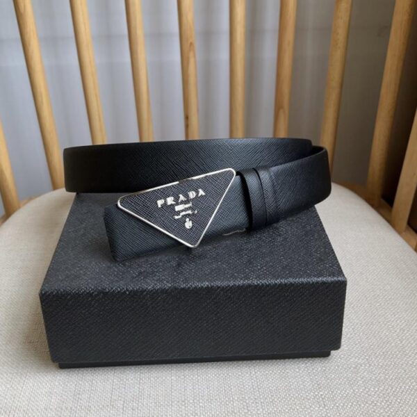 replica,repliche,fake,1:1,earrings,bracelet,ring,jewelry Cintura con fibbia PRADA ultimo modello 3,5 cm (NRYUB)