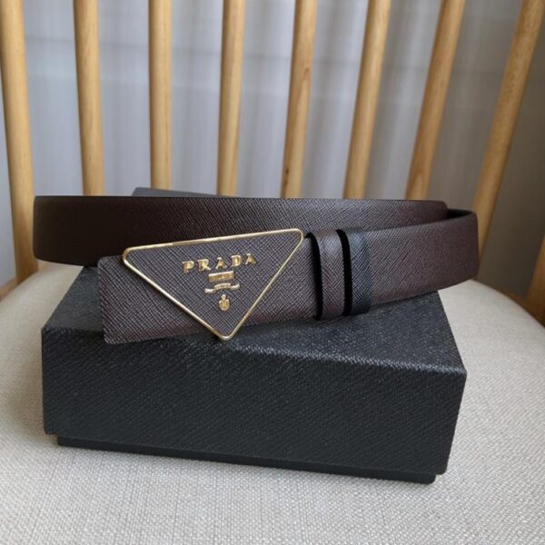 replica,repliche,fake,1:1,earrings,bracelet,ring,jewelry Cintura con fibbia PRADA ultimo modello 3,5 cm (O7Z4J)