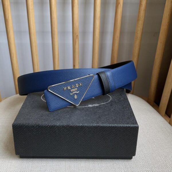 replica,repliche,fake,1:1,earrings,bracelet,ring,jewelry Cintura con fibbia PRADA ultimo modello 3,5 cm (OXGDJ)
