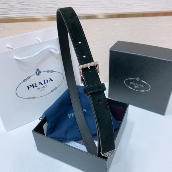 replica,repliche,fake,1:1,earrings,bracelet,ring,jewelry Cintura PRADA dal design raffinato, larghezza 2,5 cm (KO0R3)