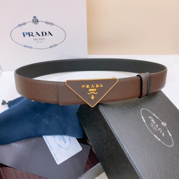 replica,repliche,fake,1:1,earrings,bracelet,ring,jewelry Cintura con fibbia PRADA ultimo modello 3,5 cm (33LTC)