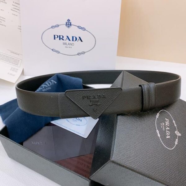 replica,repliche,fake,1:1,earrings,bracelet,ring,jewelry Cintura con fibbia PRADA ultimo modello 3,5 cm (DP6QM)