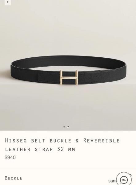 replica,repliche,fake,1:1,earrings,bracelet,ring,jewelry Cintura da uomo Hermès Hisseo Belt-Togo-32MM(PCWL8)