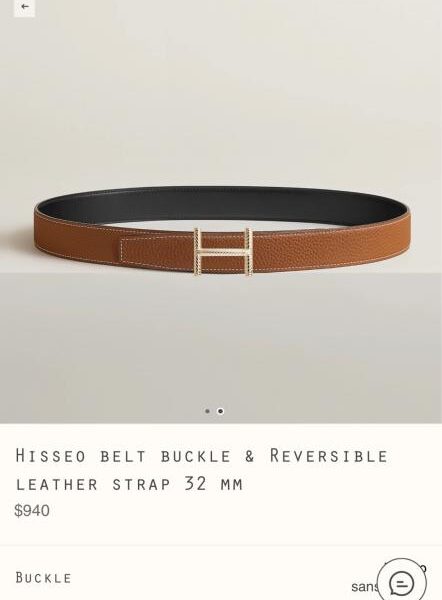 replica,repliche,fake,1:1,earrings,bracelet,ring,jewelry Cintura da uomo Hermès Hisseo Belt-Togo-32MM(QGQFC)