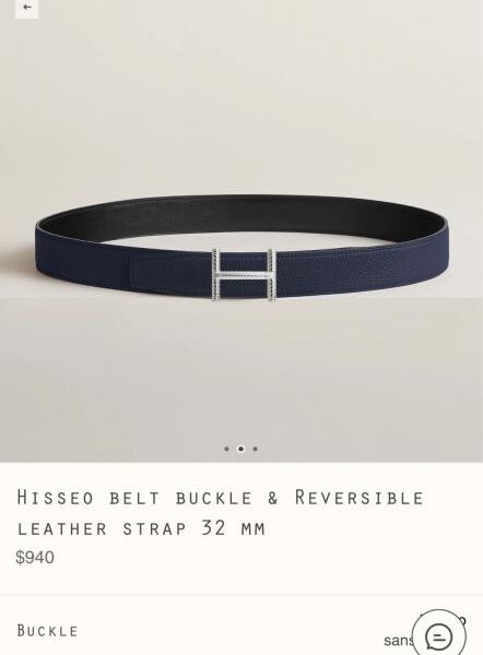 replica,repliche,fake,1:1,earrings,bracelet,ring,jewelry Cintura da uomo Hermès Hisseo Belt-Togo-32MM(RBPEP)