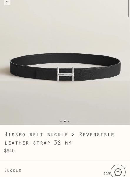 replica,repliche,fake,1:1,earrings,bracelet,ring,jewelry Cintura da uomo Hermès Hisseo Belt-Togo-32MM(XBR57)