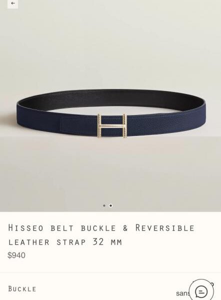 replica,repliche,fake,1:1,earrings,bracelet,ring,jewelry Cintura da uomo Hermès Hisseo Belt-Togo-32MM(XFXAS)