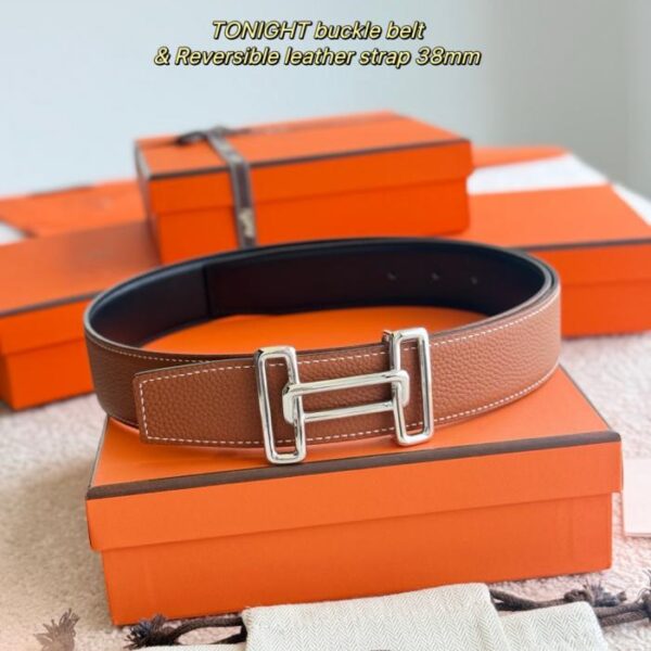 replica,repliche,fake,1:1,earrings,bracelet,ring,jewelry Cintura da uomo TONIGHT boutique in pelle Togo importata (marrone dorato), larghezza 38 mm (N5ROQ)