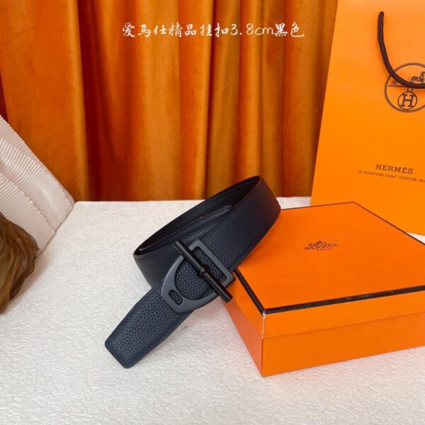 replica,repliche,fake,1:1,earrings,bracelet,ring,jewelry Cintura originale Hermes, larghezza 3,8 cm, importata, bifacciale (SWNH8)