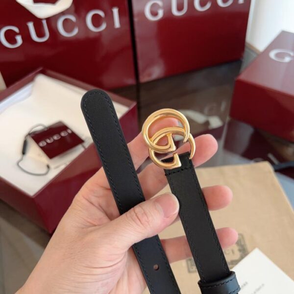 replica,repliche,fake,1:1,earrings,bracelet,ring,jewelry GUCCI Superficie superiore in pelle di vitello, larghezza 2,0 cm (PMGK0)