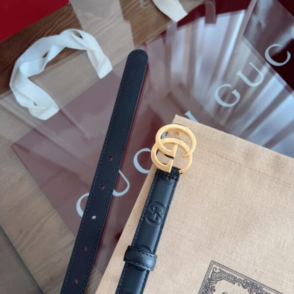 replica,repliche,fake,1:1,earrings,bracelet,ring,jewelry GUCCI Superficie superiore in pelle di vitello, larghezza 2,0 cm (VJZWD)
