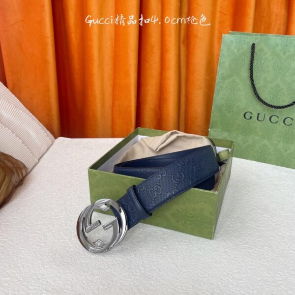 replica,repliche,fake,1:1,earrings,bracelet,ring,jewelry Gucci classica pelle goffrata con suola in cuoio originale, fibbia in ottone pregiato, larghezza 4,0 cm (1K8OO)
