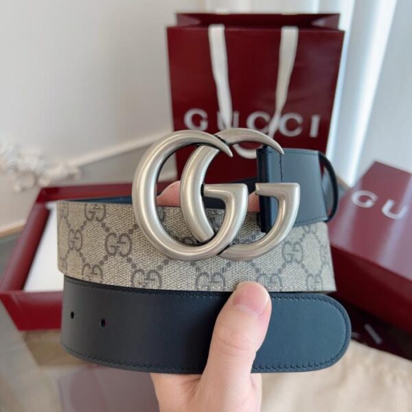 replica,repliche,fake,1:1,earrings,bracelet,ring,jewelry Superficie in pelle di vitello GUCCI con cuciture larghe 4,0 cm (Y6S07)
