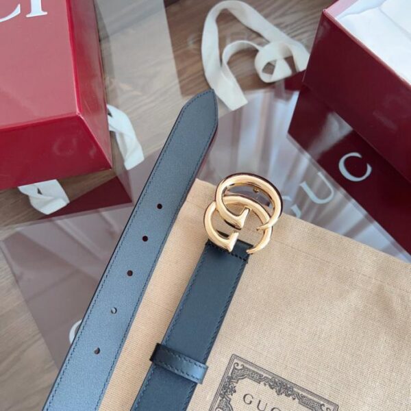 replica,repliche,fake,1:1,earrings,bracelet,ring,jewelry GUCCI Superficie superiore in pelle di vitello larghezza 3,0 cm (2I4E8)