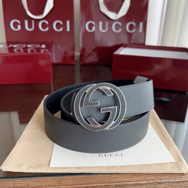 replica,repliche,fake,1:1,earrings,bracelet,ring,jewelry Cintura Gucci da uomo con fibbia Double G, nuova, sincronizzata, larghezza 4 cm (90NH3)