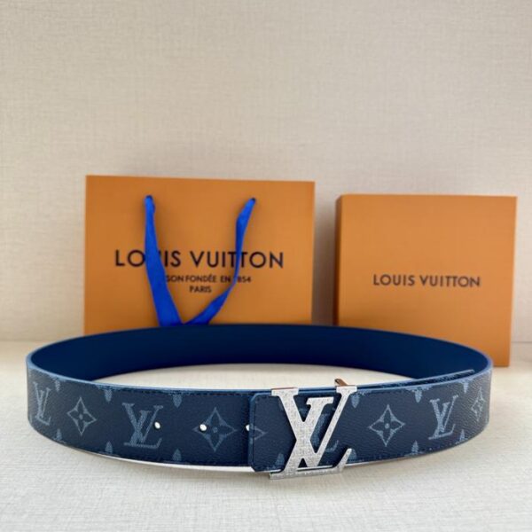replica,repliche,fake,1:1,earrings,bracelet,ring,jewelry Cintura LV Initiales New Double-Sided Larghezza 4.0 (C0VAI)
