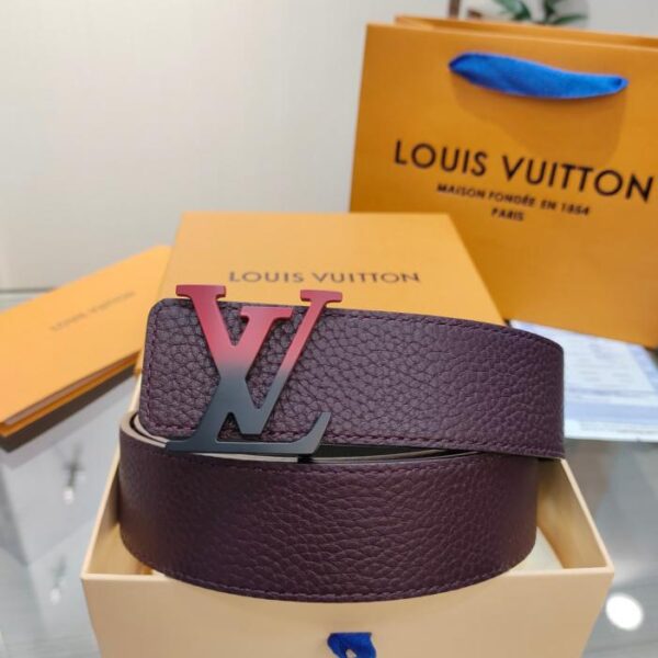replica,repliche,fake,1:1,earrings,bracelet,ring,jewelry Cintura da uomo LOUIS VUITTON, larghezza 4,0 cm (QYPQ6)