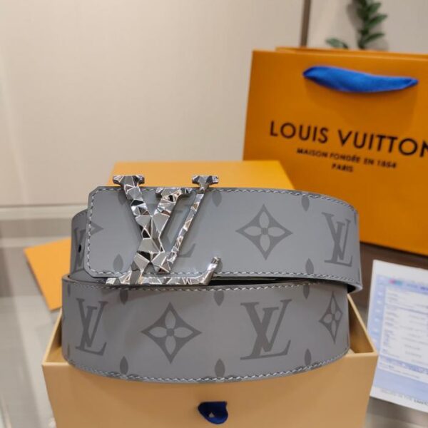 replica,repliche,fake,1:1,earrings,bracelet,ring,jewelry Cintura da uomo LOUIS VUITTON, larghezza 4,0 cm (4E8TW)
