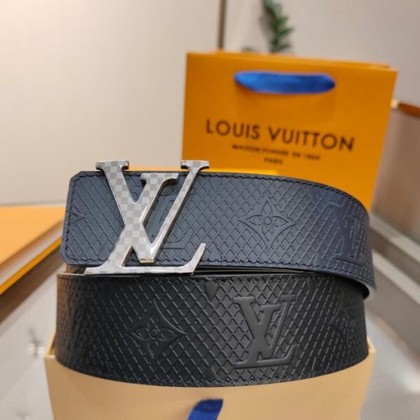 replica,repliche,fake,1:1,earrings,bracelet,ring,jewelry Cintura da uomo LOUIS VUITTON, larghezza 4,0 cm (DTRER)